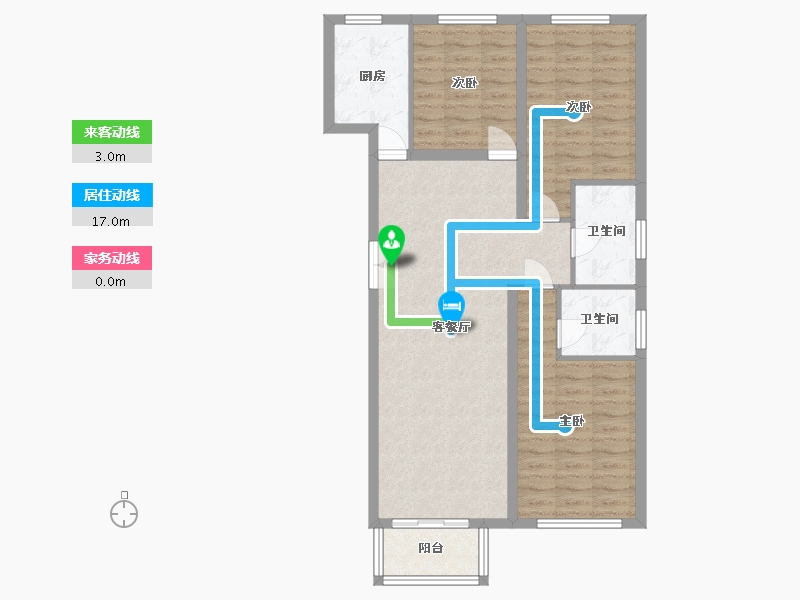 河北省-承德市-磁源城-91.00-户型库-动静线