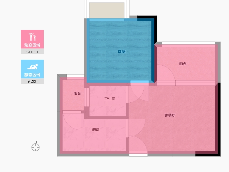 湖南省-郴州市-国明玺悦府-33.10-户型库-动静分区