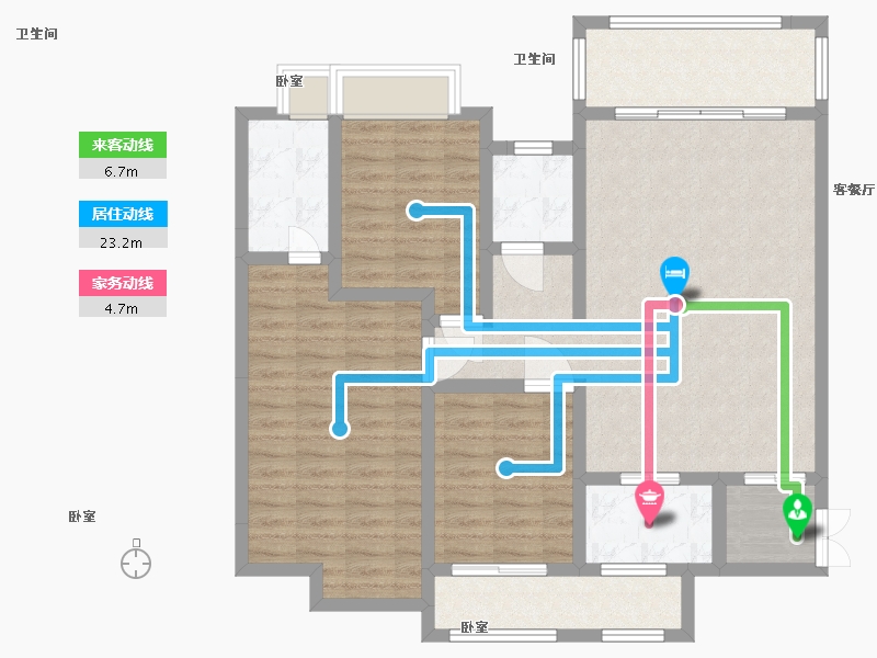 湖南省-郴州市-立昇·领域-102.00-户型库-动静线