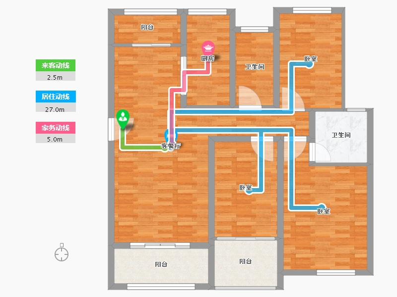 河南省-开封市-锦官城-103.10-户型库-动静线