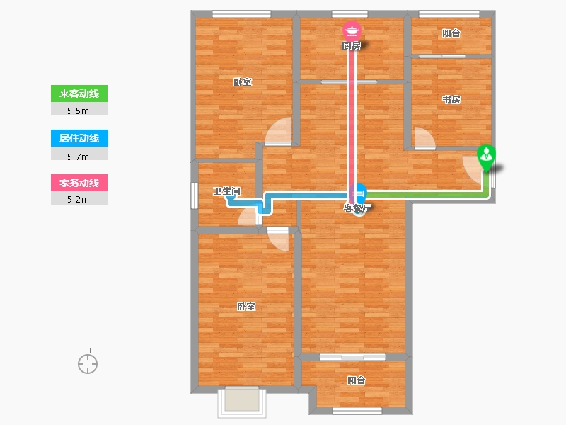 河南省-开封市-锦官城-99.49-户型库-动静线