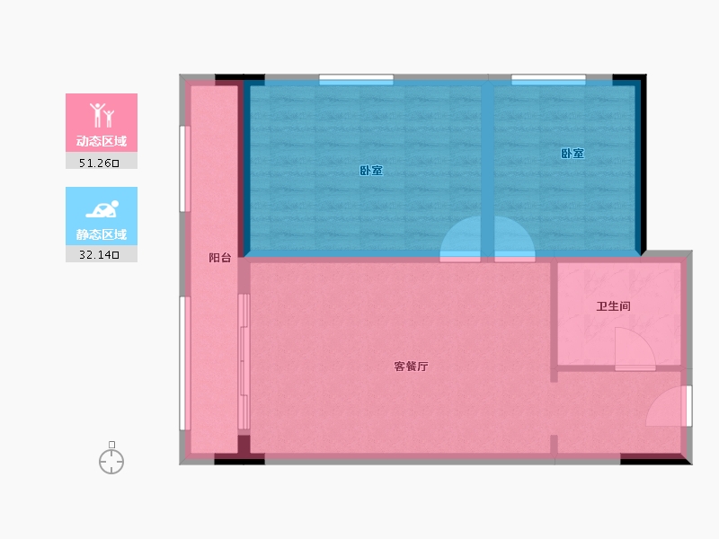 广东省-广州市-智汇国际-75.00-户型库-动静分区