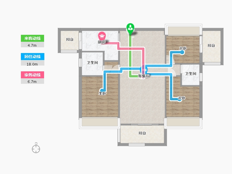 湖南省-常德市-江南学府-96.32-户型库-动静线