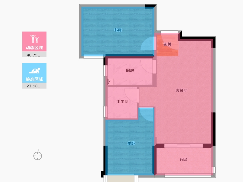 广东省-清远市-清远佳兆业城市广场-57.86-户型库-动静分区