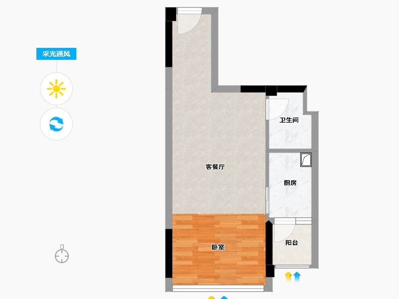 广西壮族自治区-贺州市-和顺城-38.47-户型库-采光通风