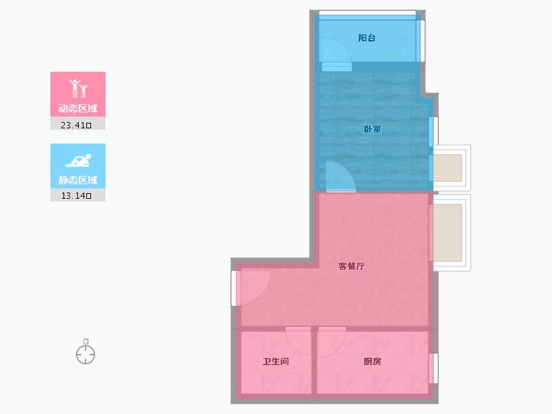 福建省-福州市-温泉壹号-32.00-户型库-动静分区