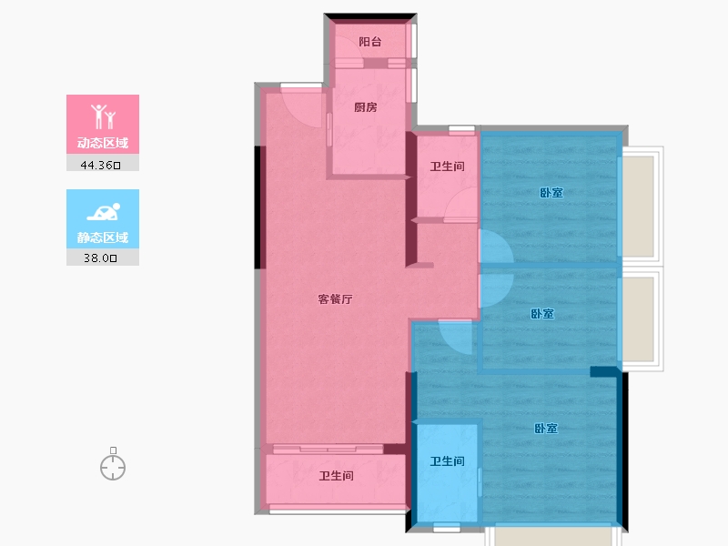 广东省-深圳市-天汇城-73.31-户型库-动静分区