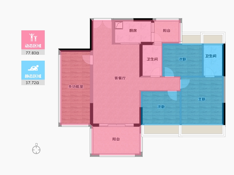 广东省-湛江市-地标海东广场-103.52-户型库-动静分区