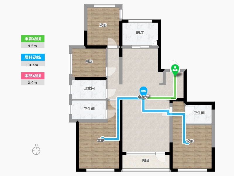 湖南省-湘潭市-潭房中央公园-112.59-户型库-动静线