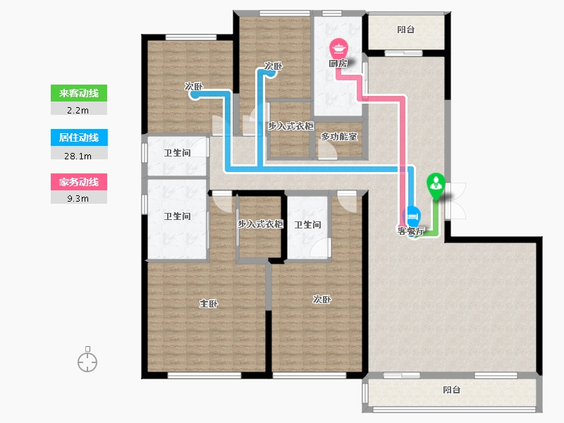 河南省-郑州市-融创御湖宸院-196.00-户型库-动静线