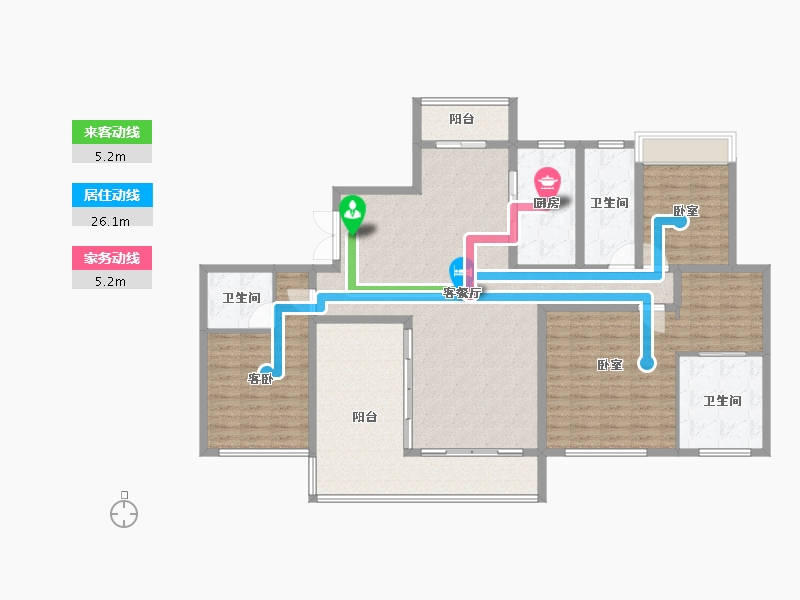 广东省-广州市-首开龙湖·天奕-151.08-户型库-动静线