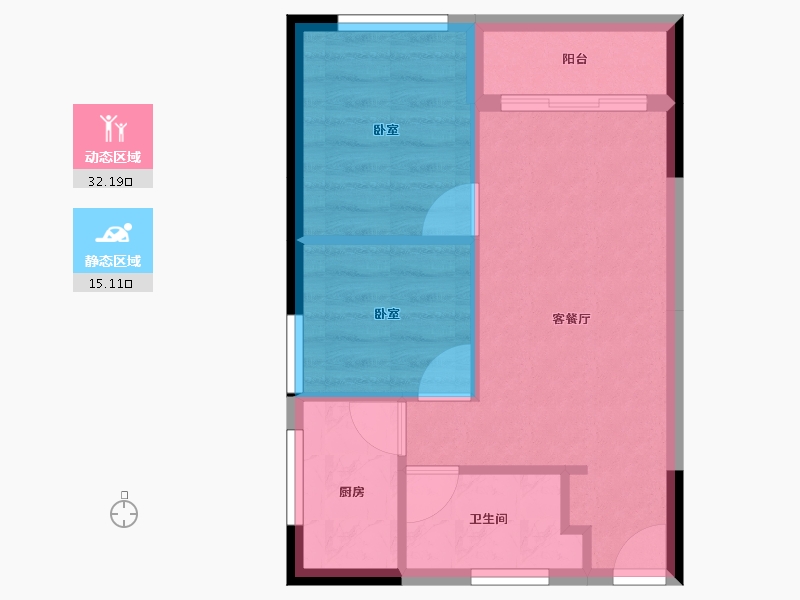 广东省-深圳市-中房翰林门-42.20-户型库-动静分区