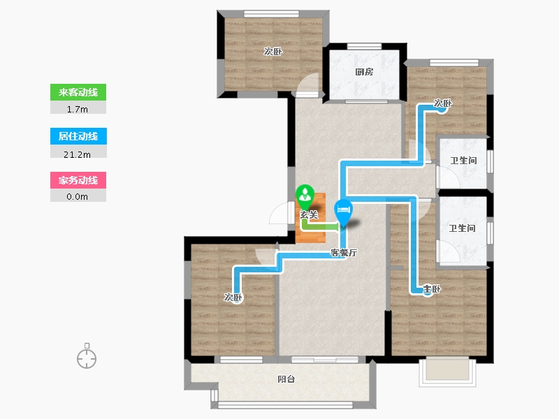 福建省-福州市-融信澜宸-99.99-户型库-动静线