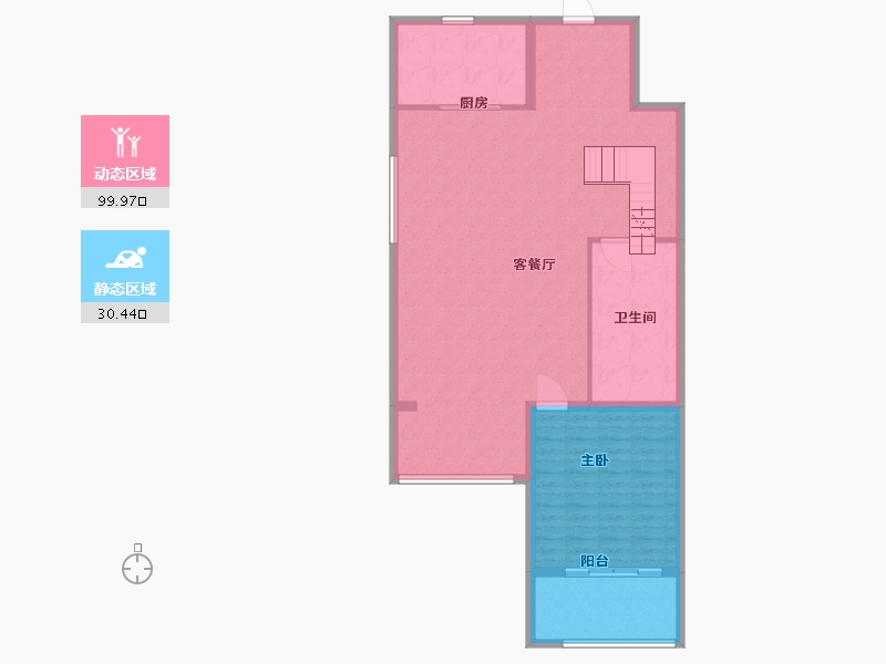 河北省-保定市-鸿坤理想尔湾-121.00-户型库-动静分区