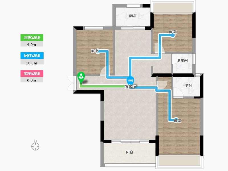 湖南省-岳阳市-九岳山语湖-85.10-户型库-动静线