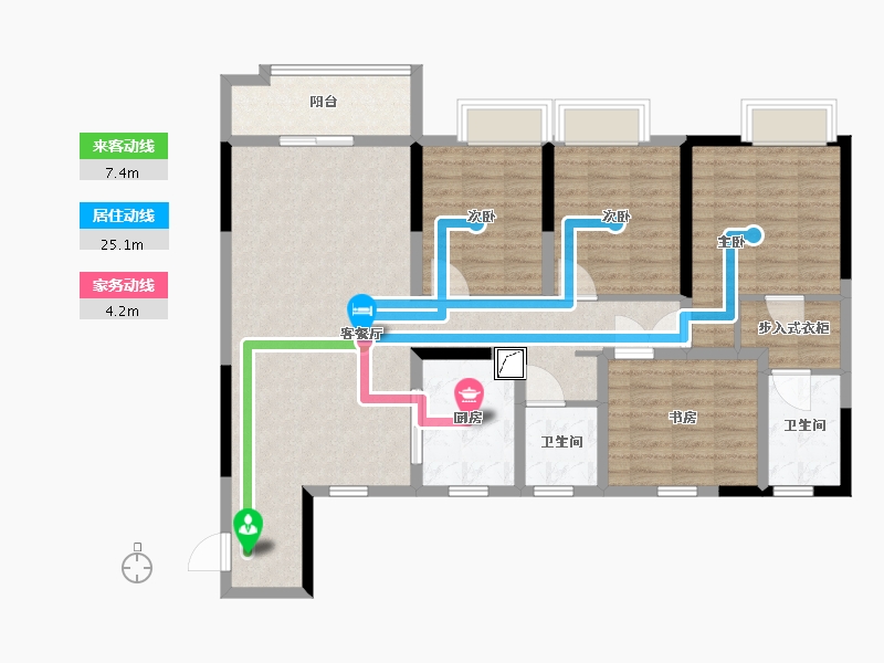 河南省-周口市-华耀首府-112.01-户型库-动静线