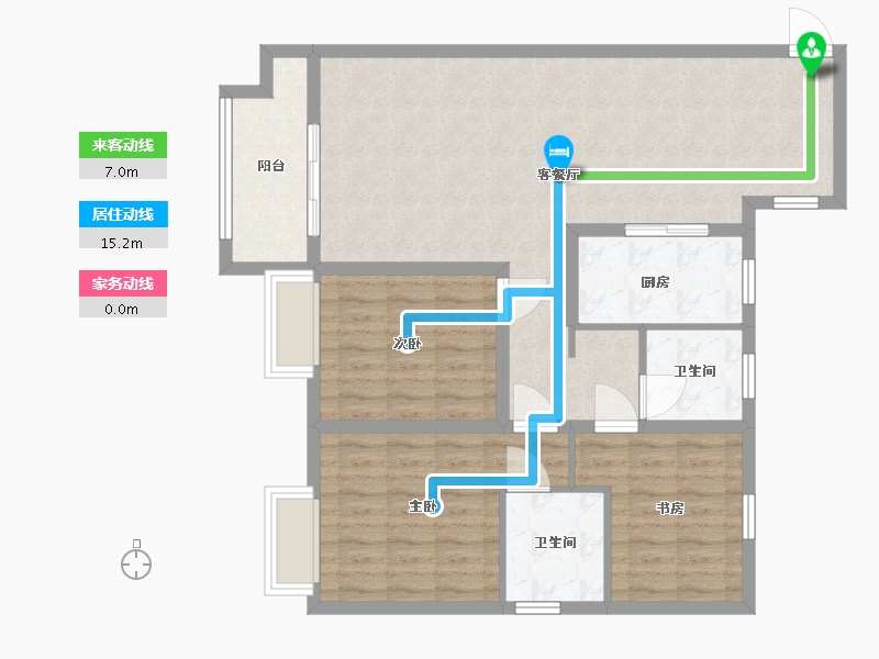 河南省-周口市-华耀首府-97.00-户型库-动静线