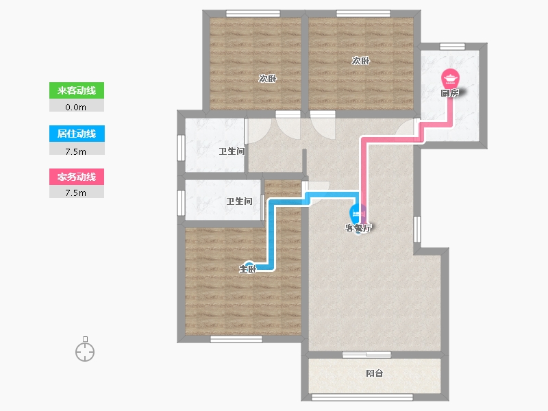 河南省-周口市-周口万正世家-96.90-户型库-动静线