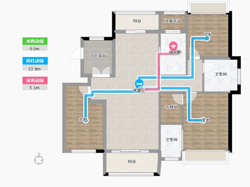 湖南省-张家界市-澧水嘉园-115.28-户型库-动静线