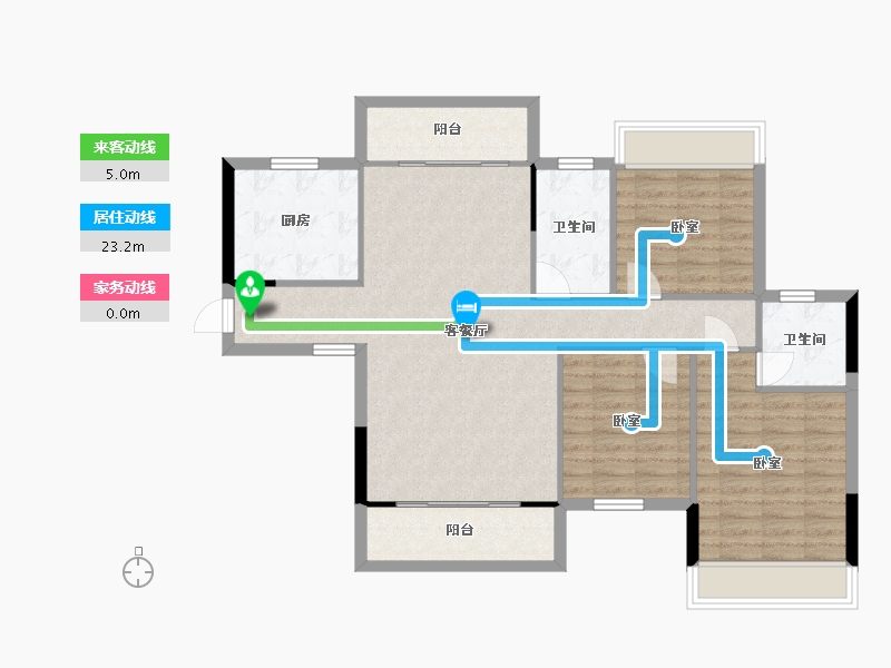 湖南省-衡阳市-瓏湾国际-99.01-户型库-动静线