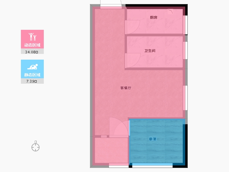 广东省-深圳市-君胜熙珑山-36.99-户型库-动静分区