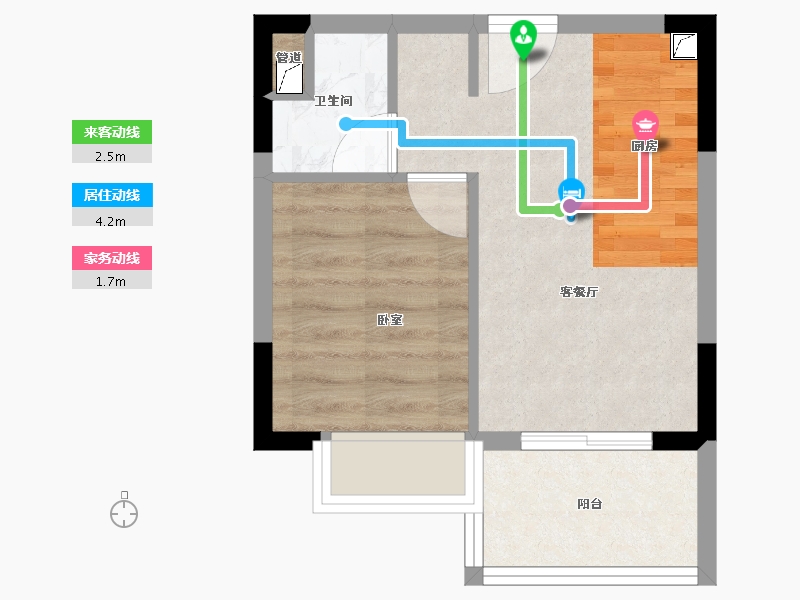 广东省-阳江市-碧桂园月亮湾-33.85-户型库-动静线