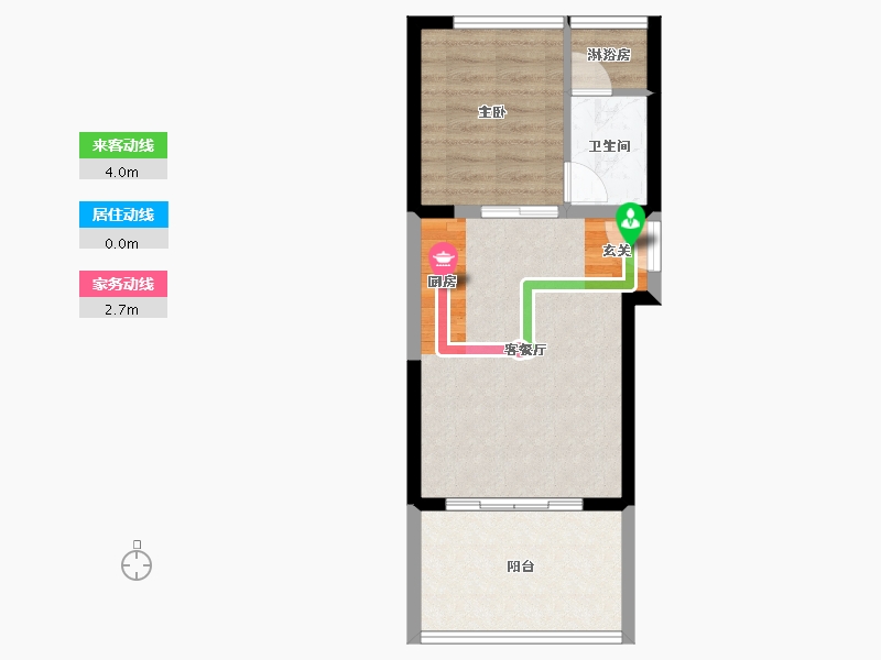 广东省-惠州市-东旭鸿基虹海金岸-48.10-户型库-动静线