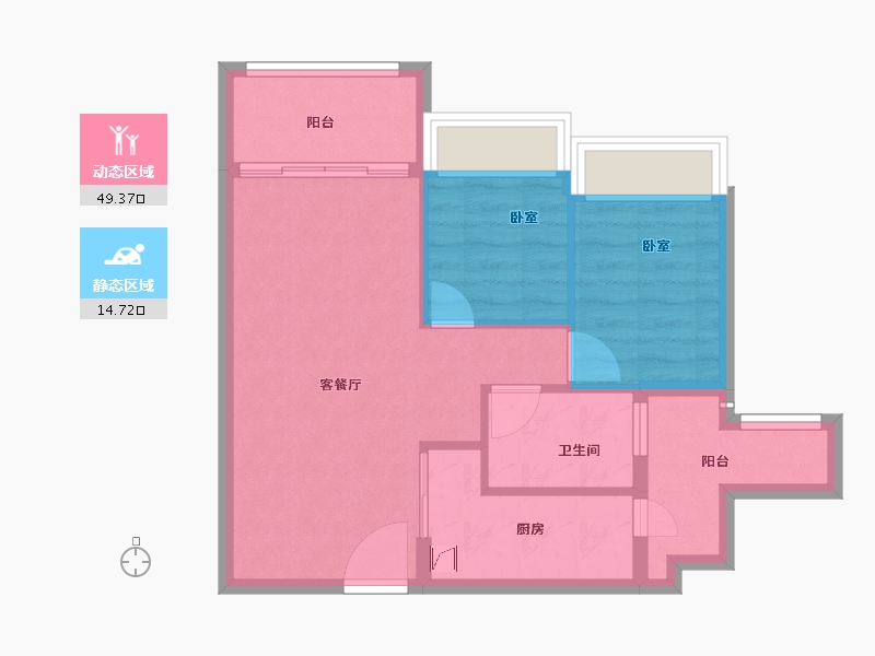 广东省-清远市-美林湖-57.00-户型库-动静分区