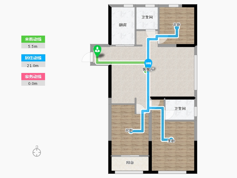 山东省-潍坊市-翔凯文华未来之光-100.00-户型库-动静线