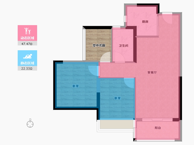 广东省-佛山市-金融街金悦郡-68.00-户型库-动静分区