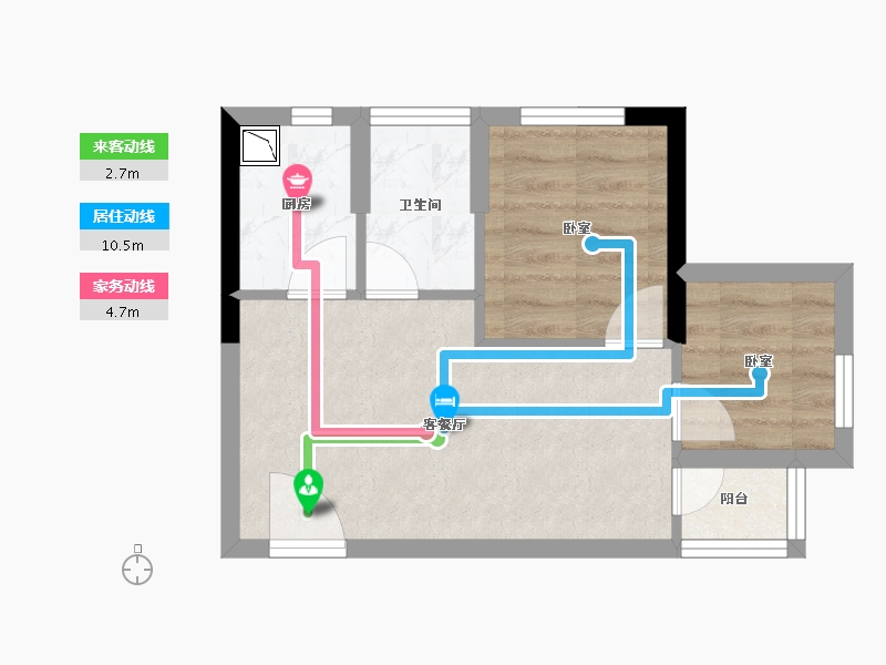 广东省-深圳市-润科华府-37.08-户型库-动静线