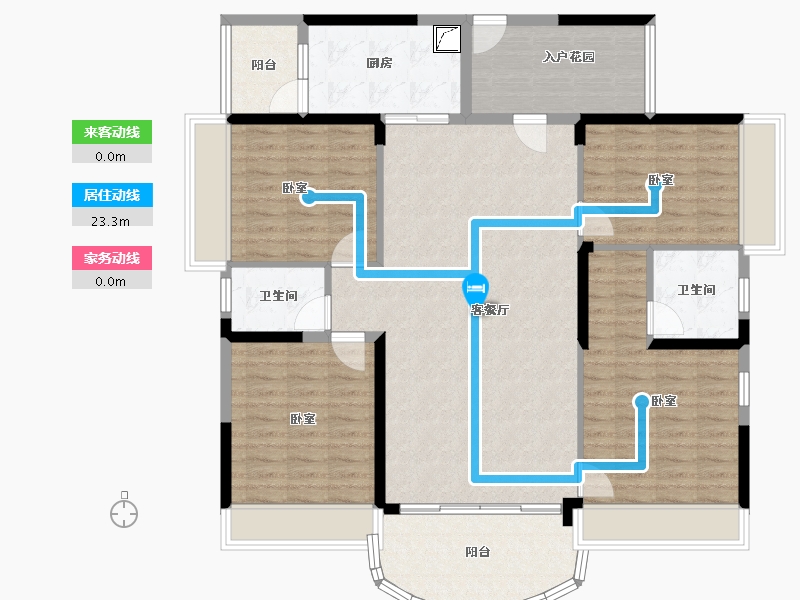 广东省-阳江市-凯旋华府-129.45-户型库-动静线