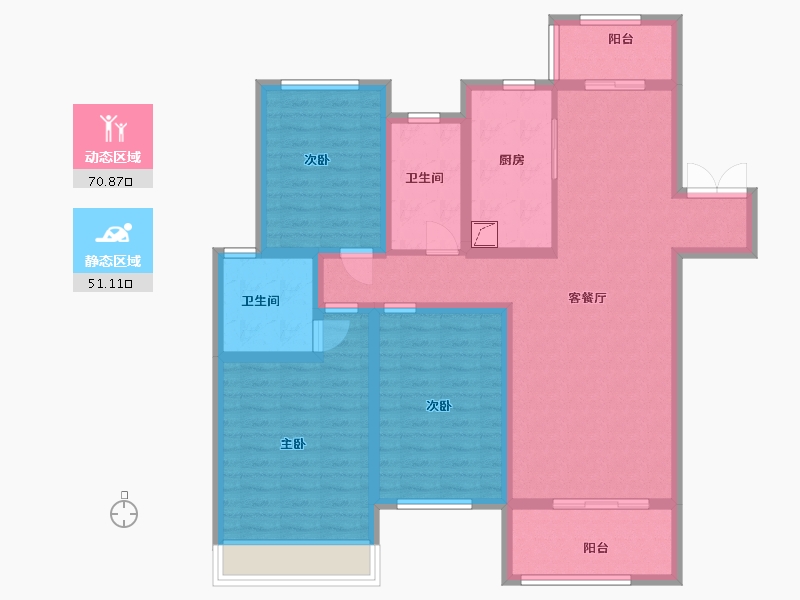 河南省-周口市-建业阳城上院-108.00-户型库-动静分区