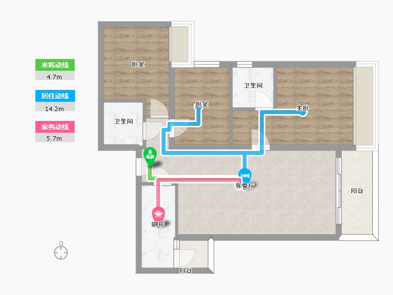 贵州省-安顺市-安顺百里城-79.14-户型库-动静线