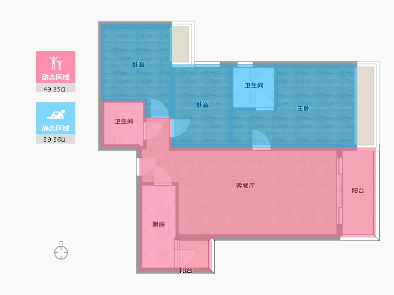 贵州省-安顺市-安顺百里城-79.14-户型库-动静分区