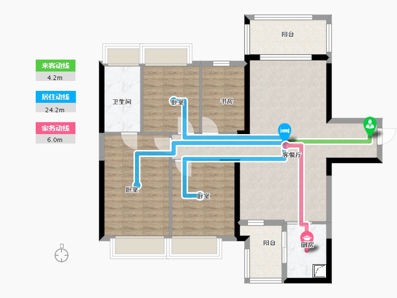 广东省-阳江市-粤沛森林湖-98.79-户型库-动静线