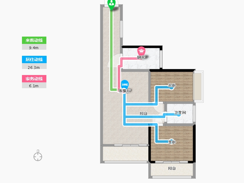 福建省-莆田市-润家新天地-110.00-户型库-动静线