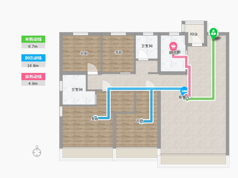 山东省-青岛市-和达上城-112.00-户型库-动静线