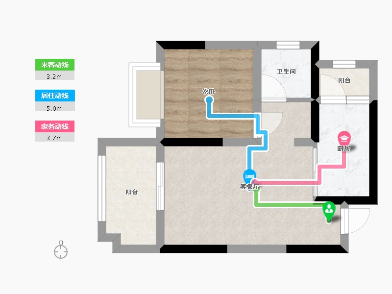 四川省-乐山市-茉莉庄园-38.93-户型库-动静线