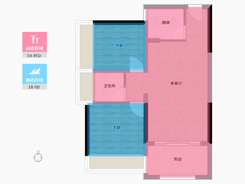 广东省-江门市-东方华城-51.36-户型库-动静分区