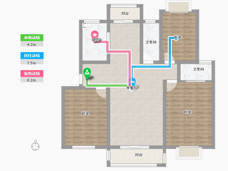 湖北省-孝感市-丹阳古镇-104.00-户型库-动静线