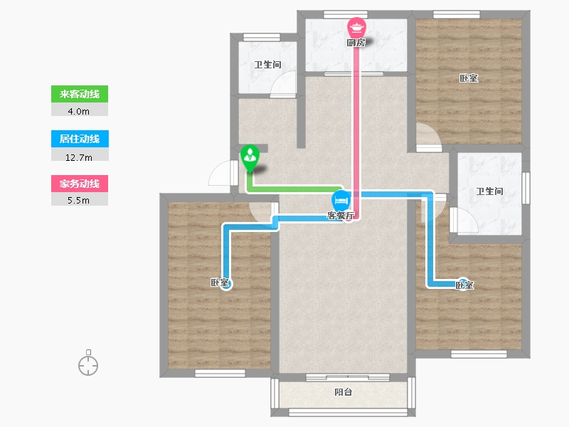 湖北省-孝感市-丹阳古镇-99.52-户型库-动静线