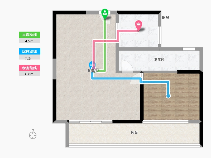 福建省-福州市-东方学仕府-84.27-户型库-动静线