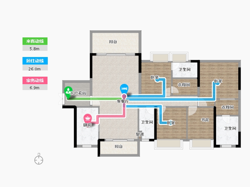 广东省-韶关市-沙湖天上虹-150.78-户型库-动静线