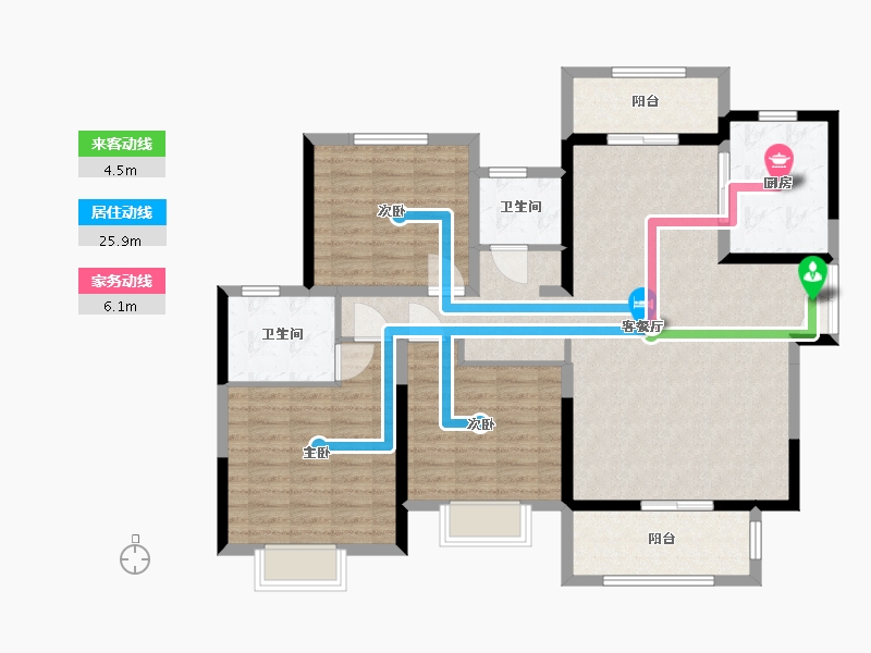 河南省-周口市-周口建业世和府二期-114.00-户型库-动静线