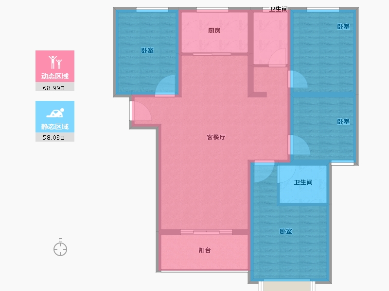 河南省-开封市-锦官城-114.26-户型库-动静分区