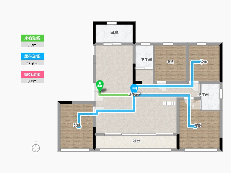 山东省-潍坊市-翔凯文华未来之光-122.00-户型库-动静线