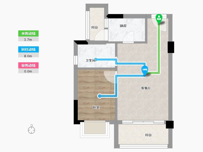 广东省-广州市-云峰学府南苑-37.46-户型库-动静线