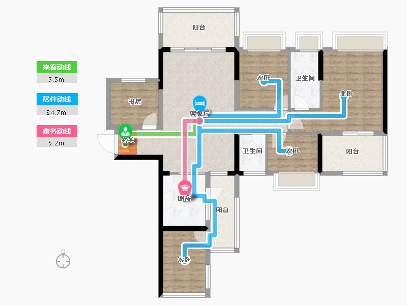 广东省-湛江市-东新高地-116.08-户型库-动静线