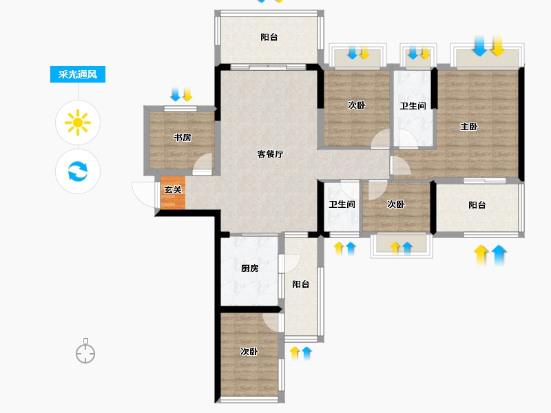 广东省-湛江市-东新高地-116.08-户型库-采光通风